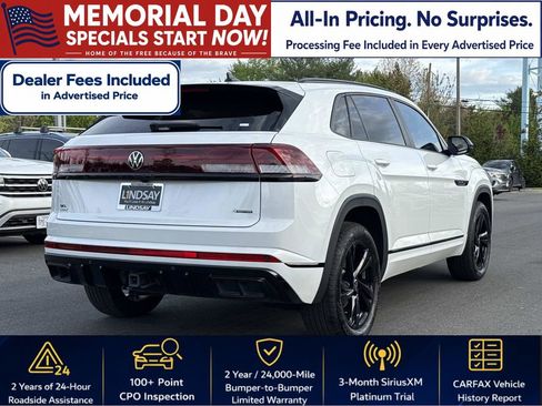 Certified 2025 Volkswagen Atlas Cross Sport SEL R-Line AWD/4WD image 3