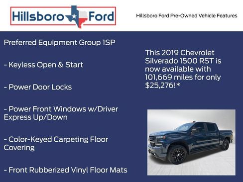 Used 2019 Chevrolet Silverado 1500 RST w/ All-Star Edition RWD image 6