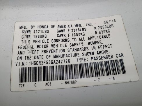 Used 2016 Honda Accord Sport image 33