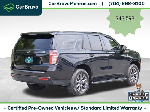 Certified 2021 Chevrolet Tahoe Z71 w/ Z71 Signature Package AWD/4WD image 6
