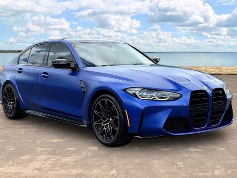 Used 2022 BMW M3 Competition w/ Executive Package RWD image 3
