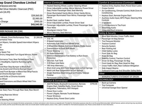 Used 2016 Jeep Grand Cherokee Limited image 2