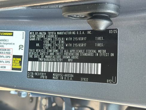 Used 2025 Toyota Corolla Cross AWD Hybrid image 55