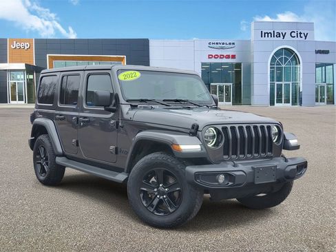 Used 2022 Jeep Wrangler Unlimited Sahara image 1