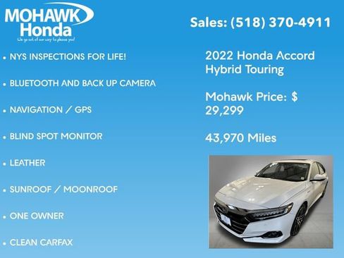 Certified 2022 Honda Accord Touring image 8