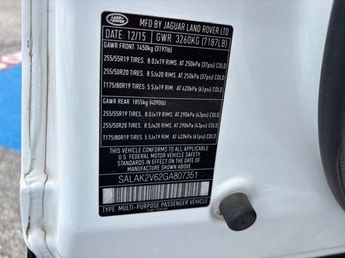 Used 2016 Land Rover LR4 HSE LUX AWD/4WD image 87