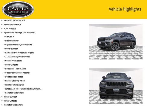 New 2025 Jeep Grand Cherokee Altitude image 3