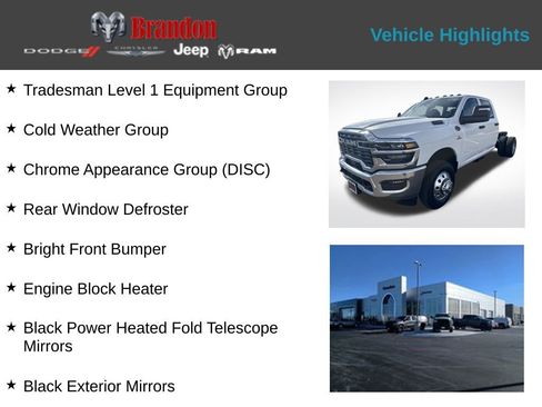 New 2026 RAM 3500 Tradesman w/ Chrome Appearance Group image 2