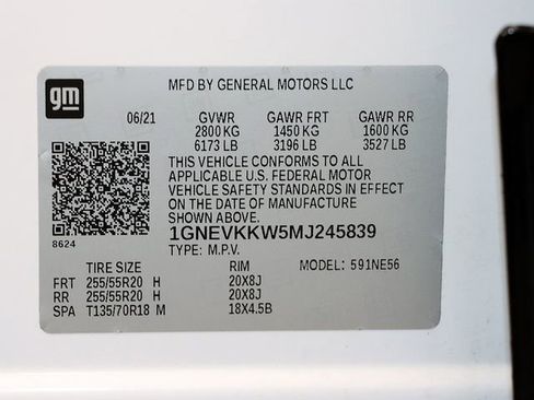 Used 2021 Chevrolet Traverse Premier w/ Redline Edition image 34