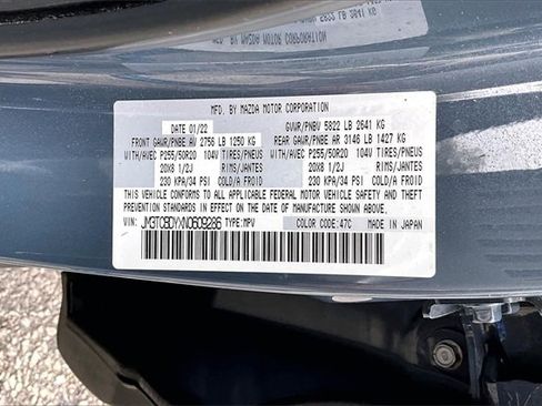 Used 2022 MAZDA CX-9 Carbon Edition image 16