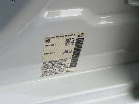 Certified 2022 Nissan Altima 2.5 SV FWD image 21