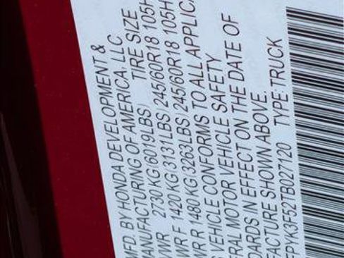 New 2026 Honda Ridgeline RTL image 16