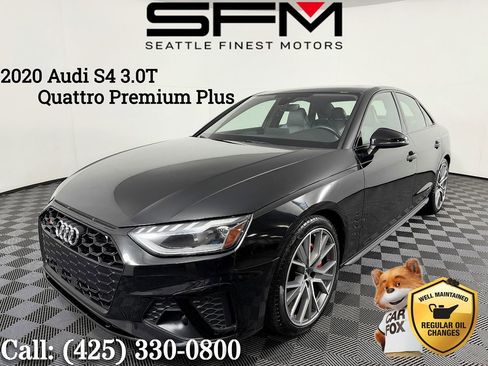 Used 2020 Audi S4 Premium Plus AWD/4WD image 1