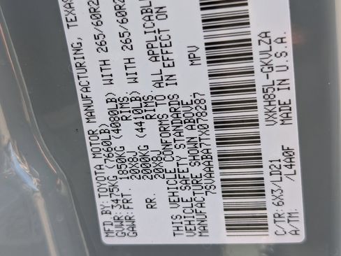 Used 2026 Toyota Sequoia Limited w/ Tow Technology Package image 22