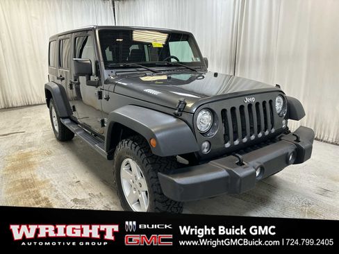Used 2017 Jeep Wrangler Unlimited Sport w/ Quick Order Package 24S AWD/4WD image 1