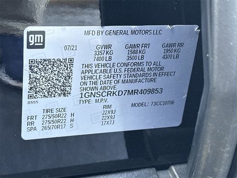 Used 2021 Chevrolet Tahoe RST image 38