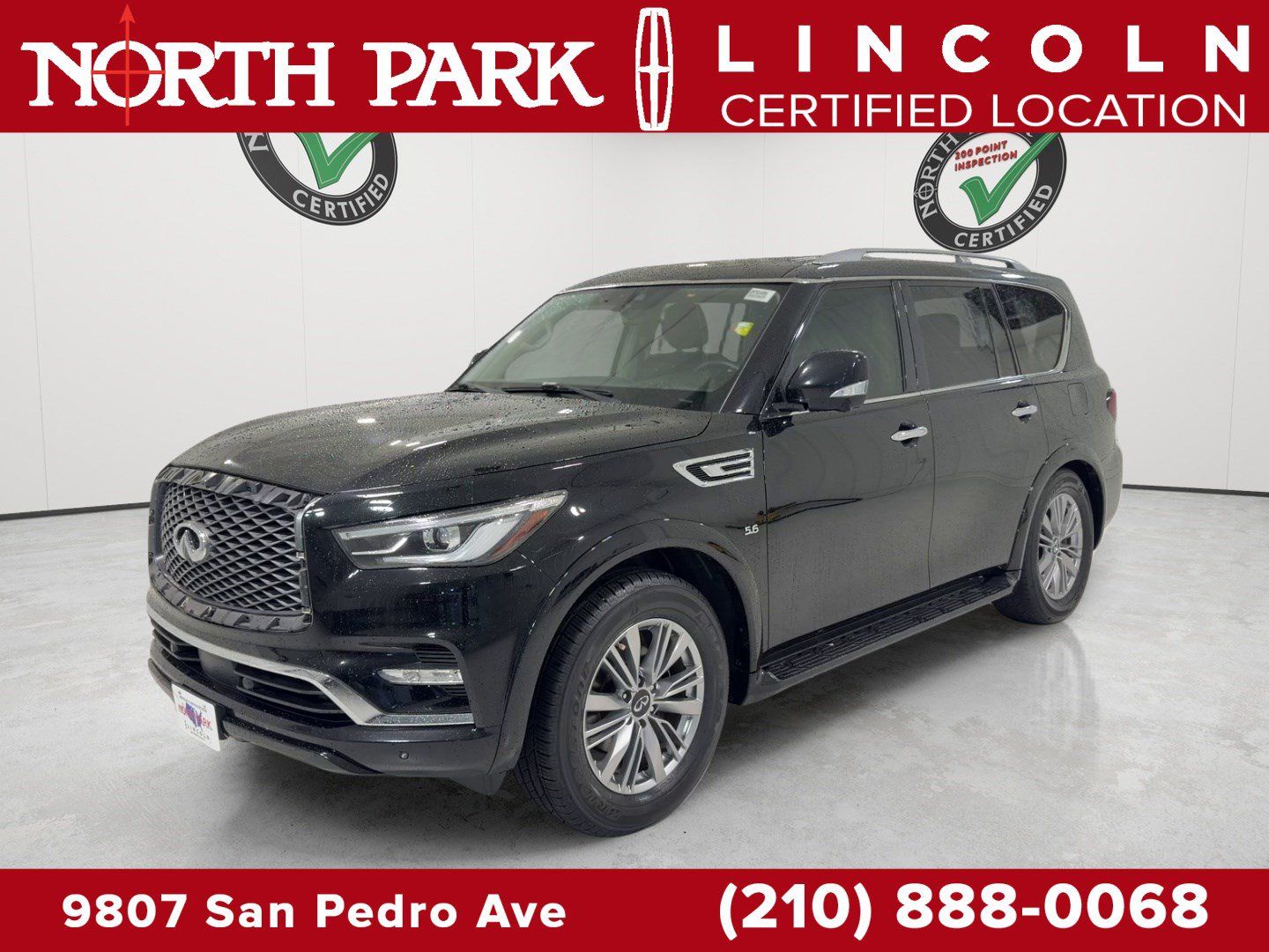 Used 2020 INFINITI QX80 Luxe w/ Proassist Package RWD image 1