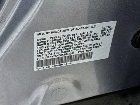 Used 2019 Honda Pilot EX-L image 34