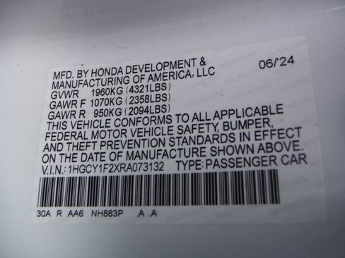 Used 2024 Honda Accord LX image 34