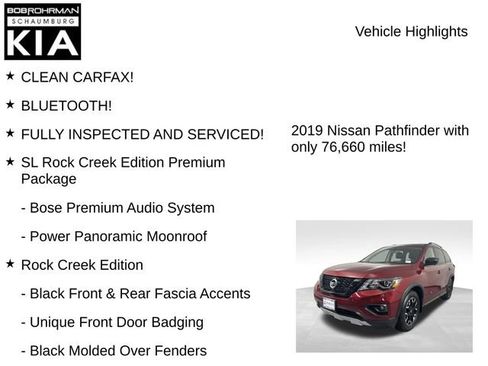 Used 2019 Nissan Pathfinder SL AWD/4WD image 7