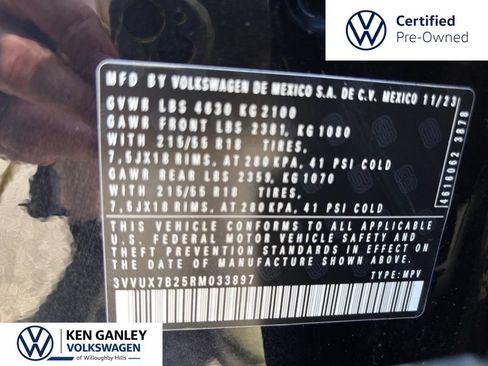 Used 2024 Volkswagen Taos SE AWD/4WD image 11