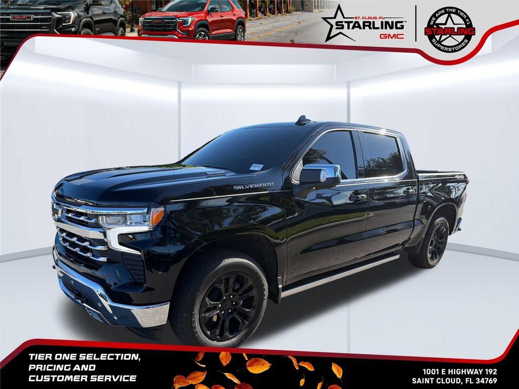 Certified 2025 Chevrolet Silverado 1500 LTZ w/ LTZ Premium Package AWD/4WD image 1