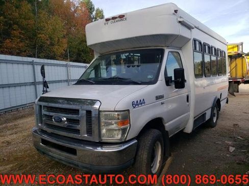 Used 2011 Ford E-350 and Econoline 350 Super Duty w/ Shuttle Bus Prep Pkg image 3