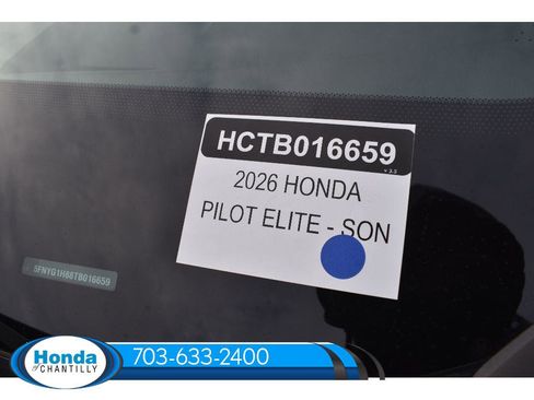 New 2026 Honda Pilot Elite image 38