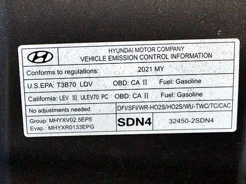 Certified 2021 Hyundai Sonata N Line image 36