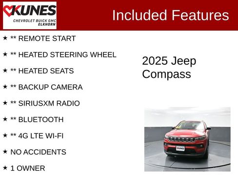 Used 2025 Jeep Compass Latitude image 2
