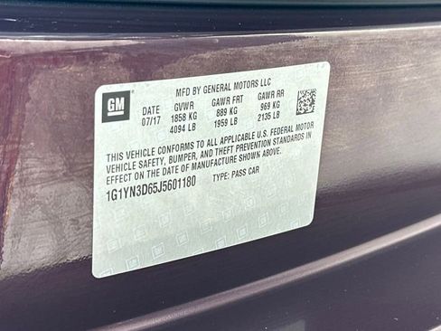 Used 2018 Chevrolet Corvette Z06 w/ Battery Protection Package image 21