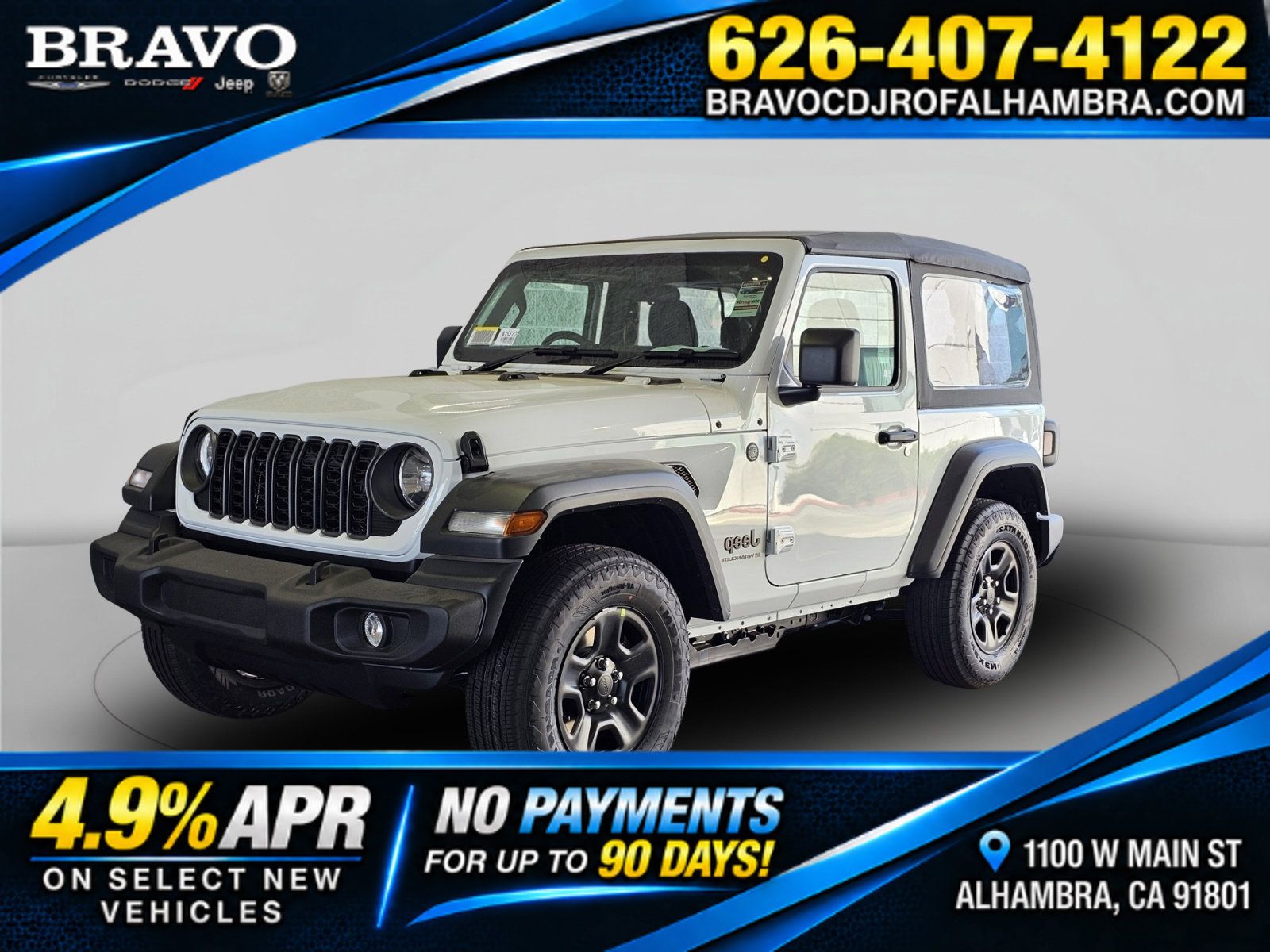 New 2026 Jeep Wrangler Sport AWD/4WD image 1