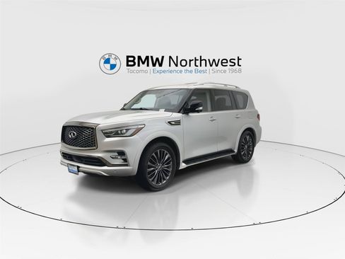 Used 2021 INFINITI QX80 Premium Select w/ Cargo Package AWD/4WD image 9