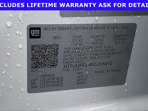 Used 2024 GMC Sierra 1500 AT4X AWD/4WD image 30