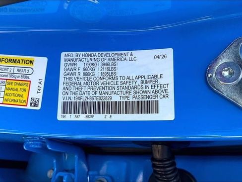 New 2026 Honda Civic Sport image 19