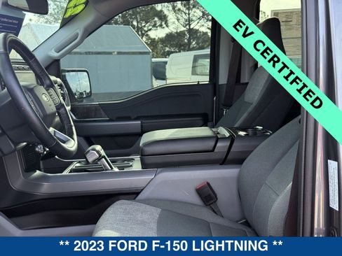 Certified 2023 Ford F150 Lightning XLT w/ Equipment Group 312A High image 19