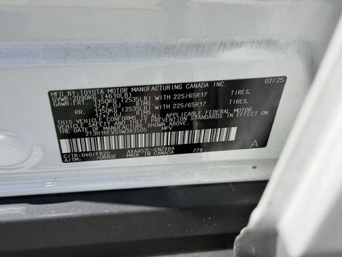 Certified 2025 Toyota RAV4 LE FWD image 13