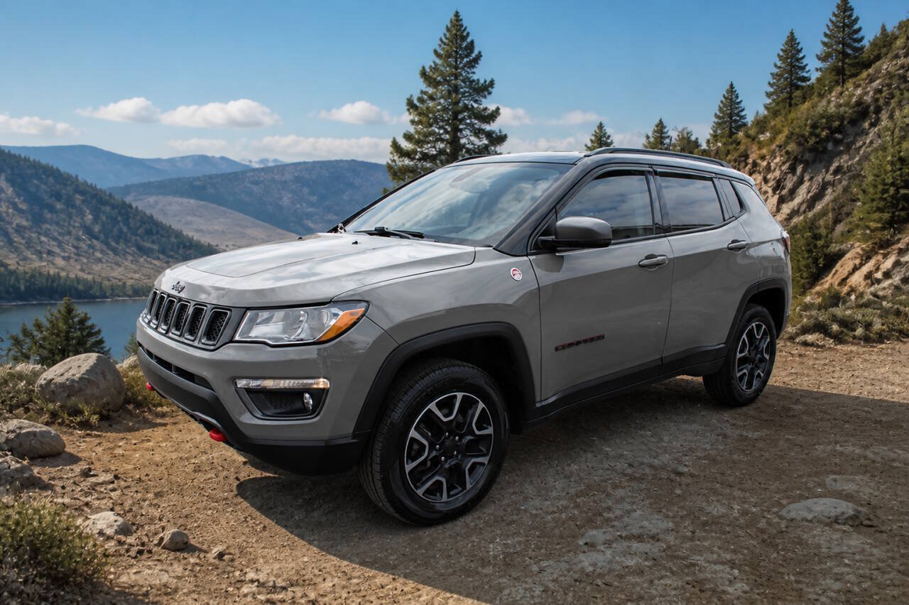 Used 2019 Jeep Compass Trailhawk w/ Leather Interior Group AWD/4WD image 1