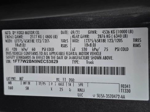 Used 2022 Ford F250 Lariat w/ Lariat Value Package AWD/4WD image 45