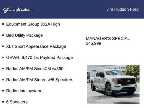 Certified 2023 Ford F150 XLT w/ Equipment Group 302A High AWD/4WD image 12