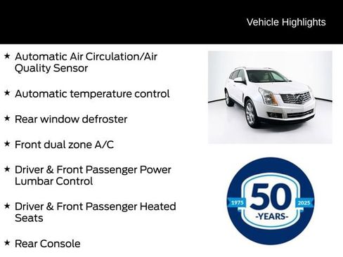 Used 2013 Cadillac SRX Performance w/ Driver Awareness Package AWD/4WD image 16