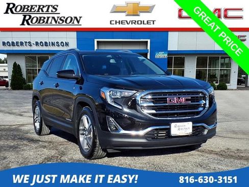 Used 2021 GMC Terrain SLT FWD image 1