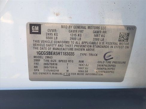 Used 2017 Chevrolet Colorado W/T RWD image 30