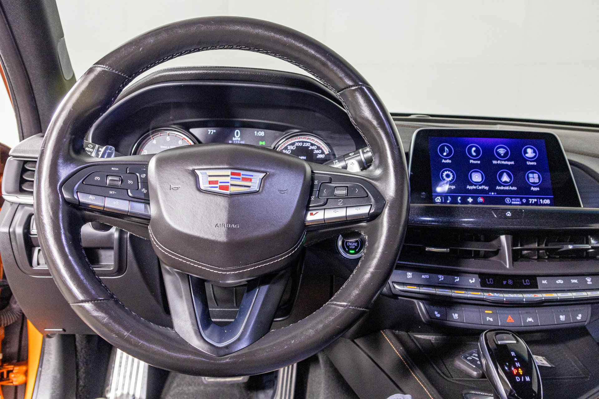 Used 2022 Cadillac CT4 V w/ LPO, ONYX Package AWD/4WD image 32