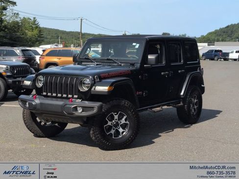 Used 2022 Jeep Wrangler Unlimited Rubicon w/ LED Lighting Group AWD/4WD image 1