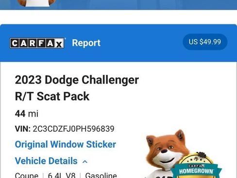 Used 2023 Dodge Challenger R/T Scat Pack RWD image 6