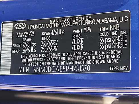 Used 2023 Hyundai Tucson SEL AWD/4WD image 27