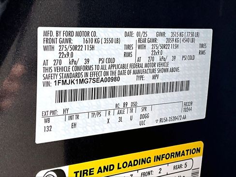 Used 2025 Ford Expedition Max Platinum w/ Stealth Performance Package image 38