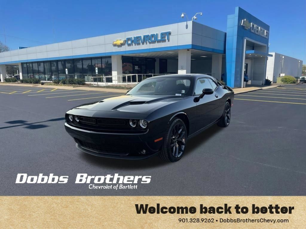 Used 2023 Dodge Challenger SXT w/ Blacktop Package RWD image 3
