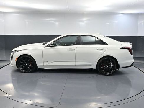 Used 2023 Cadillac CT4 V w/ LPO, ONYX Package AWD/4WD image 9